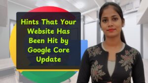 website has been hit by google core update